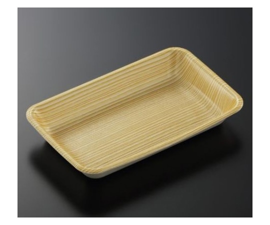 中央化学 トレーC- 62新 木目S内 1200枚 383323 1ケース(ご注文単位1ケース)【直送品】