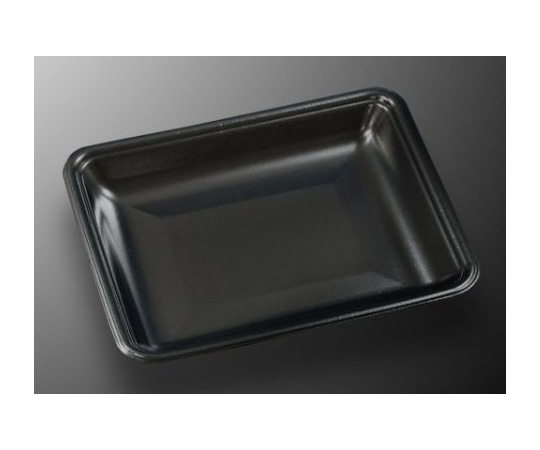 中央化学 トレーCN20-17E 黒-BK 1600枚 335364 1ケース(ご注文単位1ケース)【直送品】