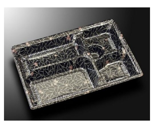 中央化学 弁当容器 HS古今L-6 花小舞 身 400枚 171322 1ケース(ご注文単位1ケース)【直送品】