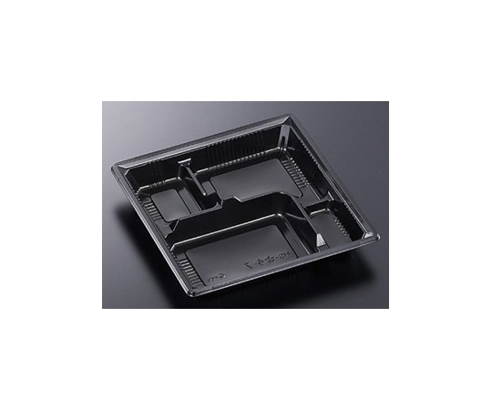 中央化学 弁当容器 HS古今L-7 BK 身 600枚 171918 1ケース(ご注文単位1ケース)【直送品】