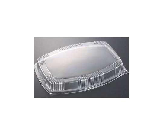 中央化学 オードブル容器 DXオードブル E小判500 透明蓋L 100枚 201186 1ケース(ご注文単位1ケース)【直送品】