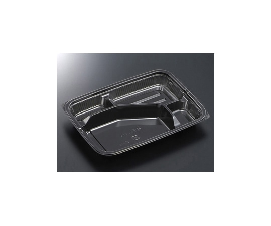 中央化学 弁当容器 HSA味里 23-17A BK 本体 800枚 10207 1ケース(ご注文単位1ケース)【直送品】