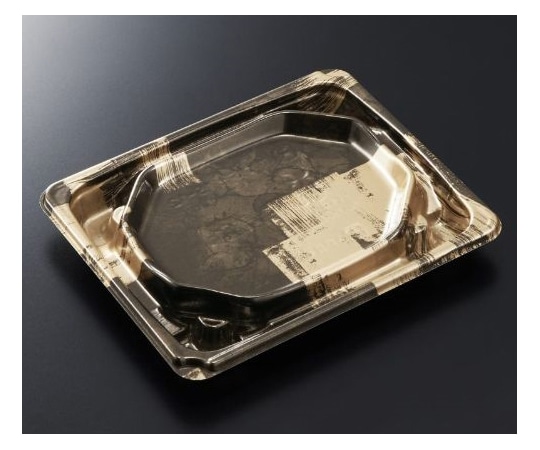 中央化学 刺身・鮮魚容器 BCF宝台 15-12 西陣BK-BK身 1200枚 13136 1ケース(ご注文単位1ケース)【直送品】