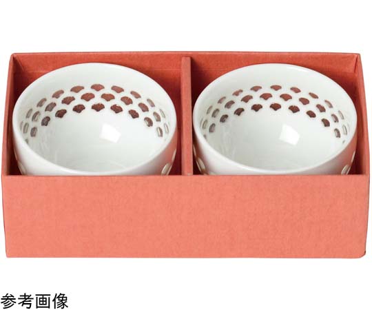 ヤマコー ほたる 丸型ぐいのみ 2点セット #80161 1セット（ご注文単位1セット）【直送品】