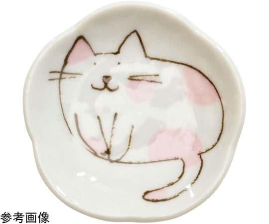 ヤマコー にゃんこ皿 もも 10枚入 #80195 1セット（ご注文単位1セット）【直送品】