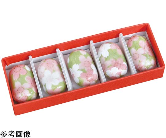 ヤマコー ちょいと箸休 箸置 重桜 5個入 #80527 1セット（ご注文単位1セット）【直送品】
