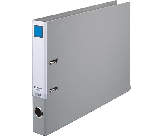 キングジム レバー式アーチファイル A3横 背幅53mm 灰 3503Eクレ 1冊(ご注文単位1冊)【直送品】