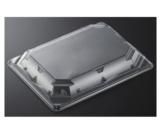 中央化学 寿司容器 波音21-3 蓋 400枚 179119 1ケース(ご注文単位1ケース)【直送品】