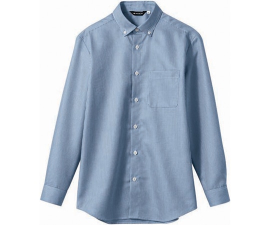 住商モンブラン シャツ 兼用 長袖 ブルーチェック SS WC2611-4 SS 1枚（ご注文単位1枚）【直送品】