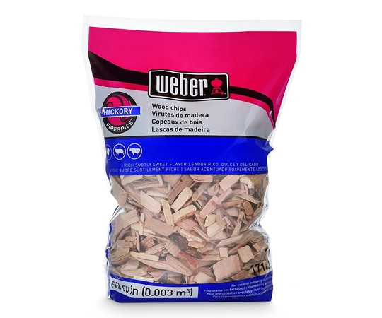 Weber ヒッコリーウッドチップ 17143 1袋（ご注文単位1袋）【直送品】