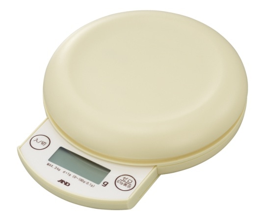 エー・アンド・デイ ホームスケール 乳白 UH-3203-W 1個（ご注文単位1個）【直送品】