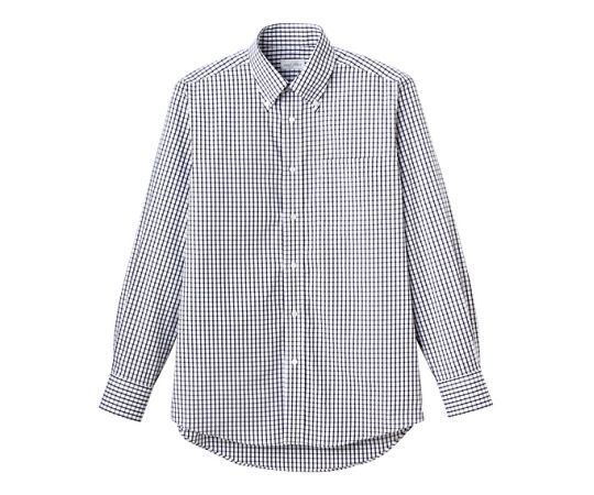 FACE グラフチェック長袖シャツ ブラック S FB4506U-16 S 1枚（ご注文単位1枚）【直送品】