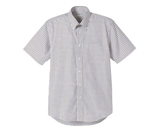 FACE グラフチェック半袖シャツ ブラウン SS FB4507U-5 SS 1枚（ご注文単位1枚）【直送品】