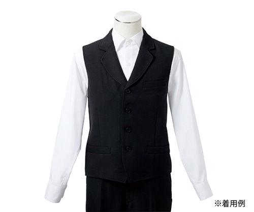 住商モンブラン ベスト メンズ 黒 GS6961-1 5L 1枚（ご注文単位1枚）【直送品】