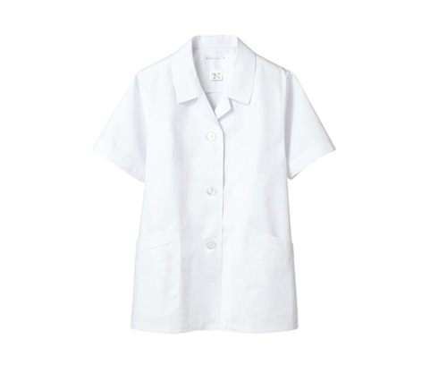 住商モンブラン 調理衣 レディス 半袖 白 1-002 4L 1枚（ご注文単位1枚）【直送品】