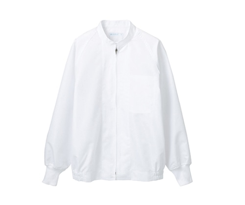 住商モンブラン ジャンパー 男女兼用 長袖 白 RP8501-2 S 1枚（ご注文単位1枚）【直送品】