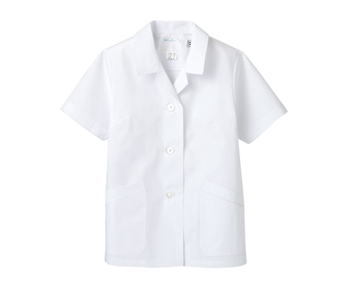 住商モンブラン 調理衣 レディス 半袖 白 エコ 1-402 3L 1枚（ご注文単位1枚）【直送品】