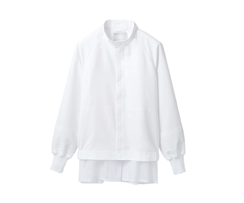 住商モンブラン ジャンパー男女兼用 長袖 白 SD8701-2 L 1枚（ご注文単位1枚）【直送品】