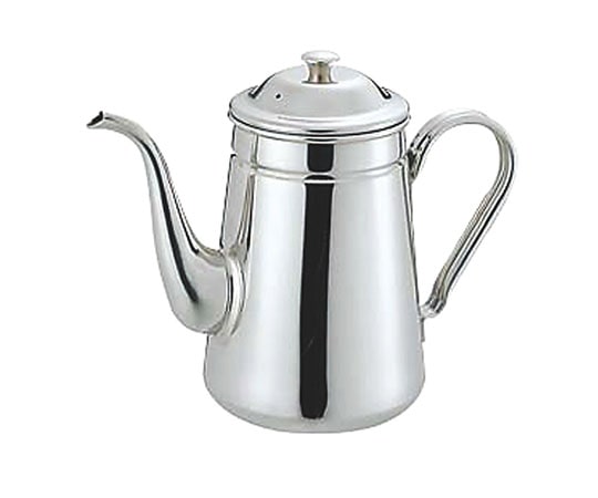 カンダ 18-8コーヒーポット #13細口 1600cc 159064 1個（ご注文単位1個）【直送品】