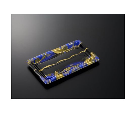 中央化学 寿司容器 豊味 10-2 けんらんB 身 1ケース(1200枚入) 00683633 1ケース（ご注文単位1ケース）【直送品】