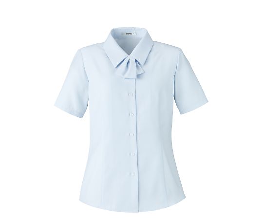 BON 半袖ブラウス ブルー 9G RB4564-6 9G 1枚(ご注文単位1枚)【直送品】