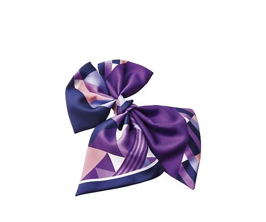 BONCIERGE スカーフブローチ パープル フリー BCA9118-14 1個（ご注文単位1個）【直送品】