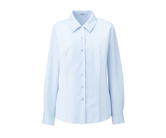 BON 長袖ブラウス ブルー 7G RB4167-6 7G 1枚（ご注文単位1枚）【直送品】