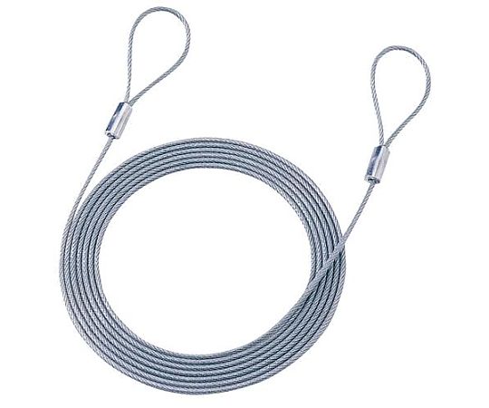 アズワン φ3.5mmx3.0m セキュリティワイヤー(ビニールコート) EA983TS-279 1個(ご注文単位1個)【直送品】