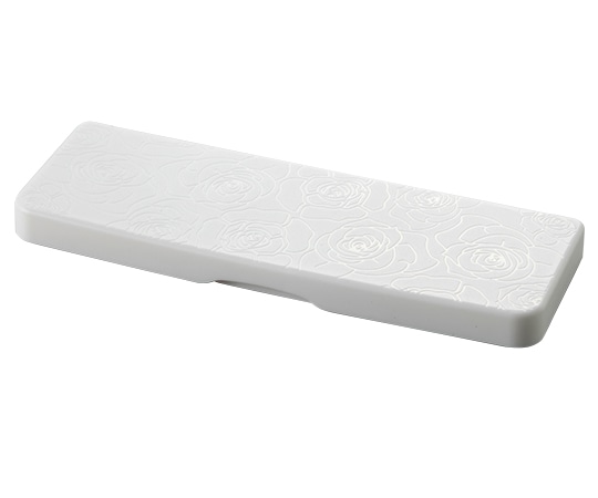 旭電機化成 マスクケース ミラー付 ホワイト ABO-211CWH 1個（ご注文単位1個）【直送品】