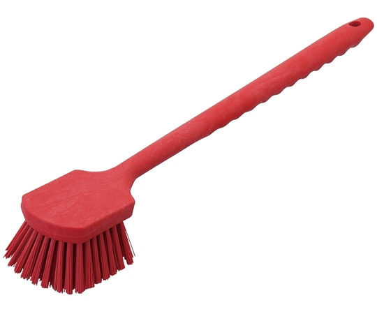 CARLISLE（カーライル） ロングハンドルブラシ レッド 40501EC05 1個（ご注文単位1個）【直送品】