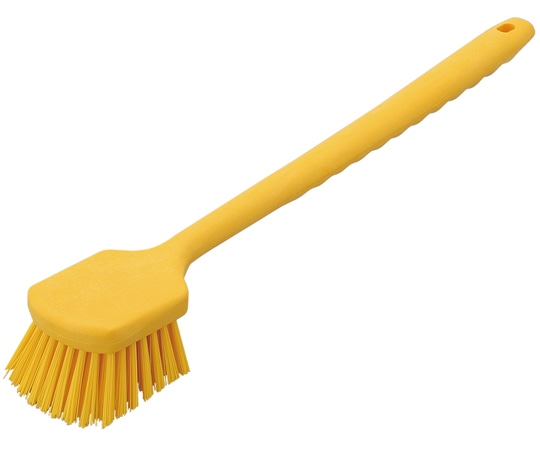 CARLISLE（カーライル） ロングハンドルブラシ イエロー 40501EC04 1個（ご注文単位1個）【直送品】