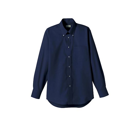 FACE オックスフォード長袖シャツ ネイビー M FB4510U-8 M 1枚（ご注文単位1枚）【直送品】