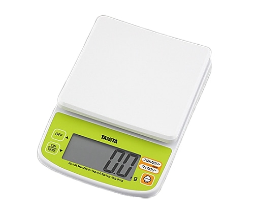 タニタ デジタルクッキングスケール グリーン KD-196 1個（ご注文単位1個）【直送品】