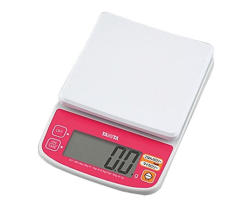 タニタ デジタルクッキングスケール ピンク KD-196 1個（ご注文単位1個）【直送品】