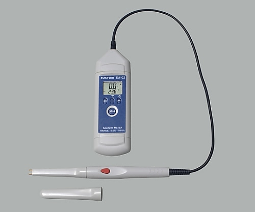 カスタム デジタル塩分計 SA-02 1個(ご注文単位1個)【直送品】