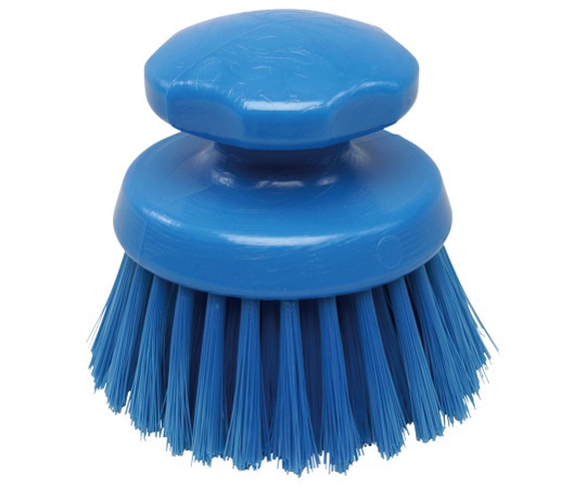 バーテック バーキュートプラス ハンドブラシ丸型 ソフト 青 BCP-RHSB3B 1個（ご注文単位1個）【直送品】