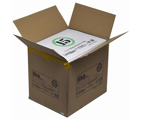 紺屋商事 ケース売:PE規格ポリ袋 03透明 15号 100枚×20冊入 00723415 1箱（ご注文単位1箱）【直送品】