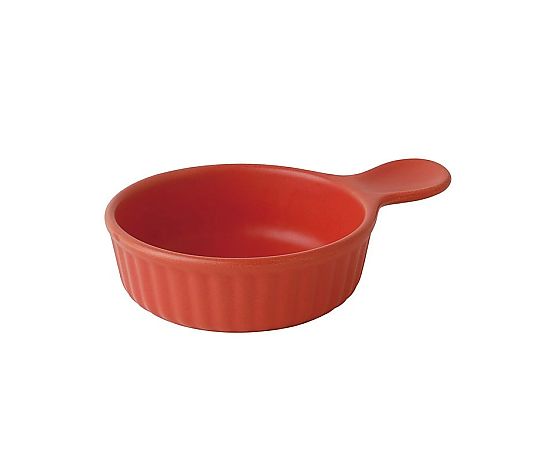 アズワン 取手付アヒージョ 赤 226-0114 1個（ご注文単位1個）【直送品】