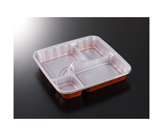 中央化学 弁当容器 DXHS-52M 身 1ケース(400枚入) 00762109 1ケース（ご注文単位1ケース）【直送品】