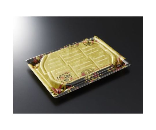 中央化学 刺身容器 漁台24-17 こがねYG 身 1ケース(400枚入) 00744051 1ケース（ご注文単位1ケース）【直送品】