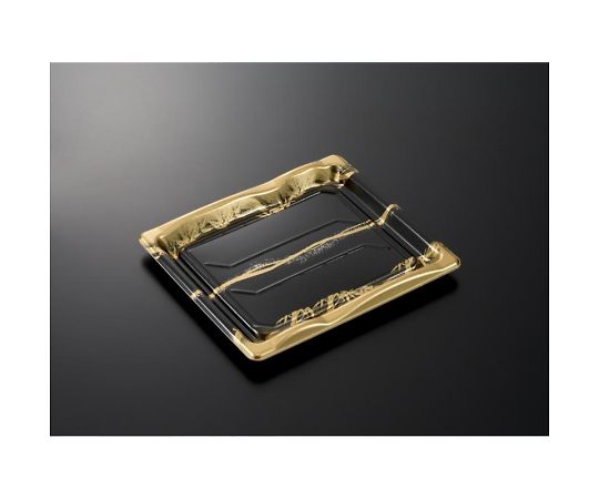 中央化学 寿司容器 豊味 12-3 ささなりBK 身 1ケース(900枚入) 00687452 1ケース（ご注文単位1ケース）【直送品】