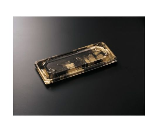 中央化学 寿司容器 BCF 宝台閣 5-1 西陣BK-BK 身 1ケース(800枚入) 22723 1ケース（ご注文単位1ケース）【直送品】