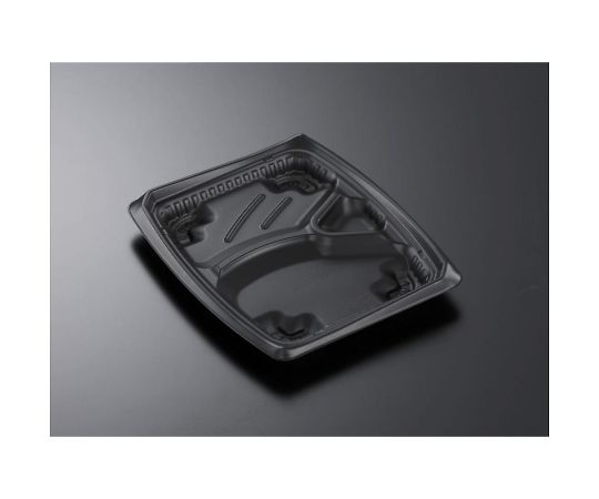 中央化学 弁当容器 CTもり弁 24-20L BK身 1ケース(600枚入) 00698320 1ケース（ご注文単位1ケース）【直送品】