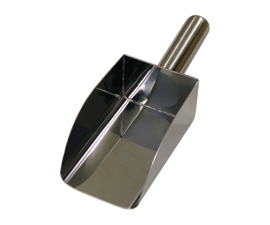 日本メタルワークス 18-8 粉スクープ 中 J02300000640 1個（ご注文単位1個）【直送品】