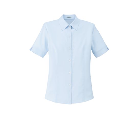 BON 半袖ブラウス ブルー 17G RB4550-6 17G 1枚（ご注文単位1枚）【直送品】