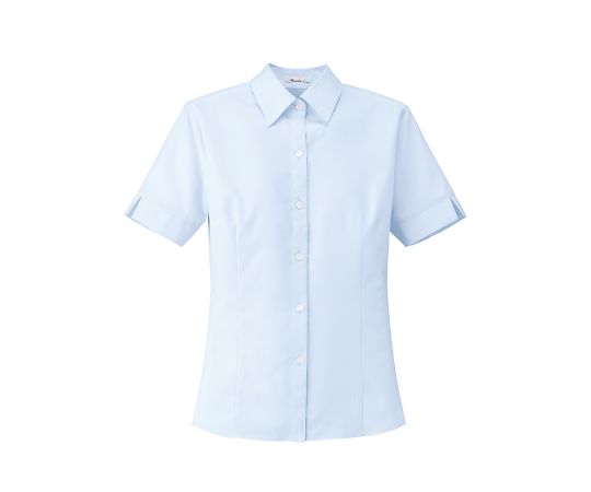 BON 半袖ブラウス ブルー 7G RB4551-6 7G 1枚（ご注文単位1枚）【直送品】