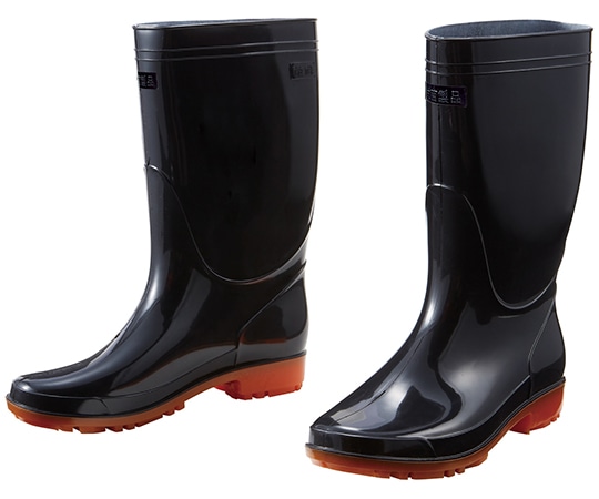 WHISEL（自重堂） 衛生長靴 黒 24.5cm S4208 1足（ご注文単位1足）【直送品】