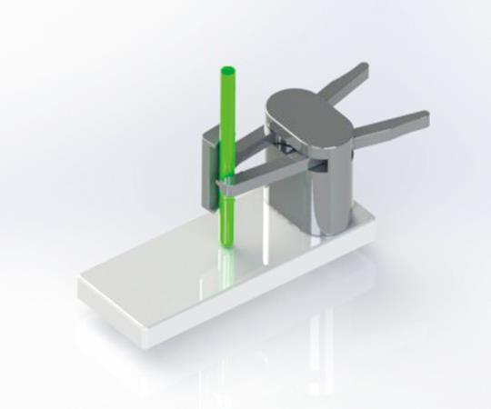 アズワン 自動希釈装置 DiluFlow(R)容器用トング付プラットフォーム 505.003 1個（ご注文単位1個）【直送品】