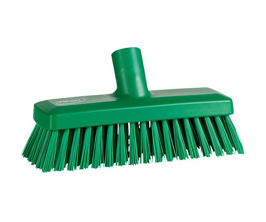 Vikan コンパクトデッキブラシ 緑 7042 1本（ご注文単位1本）【直送品】