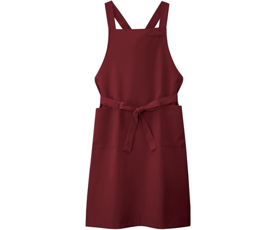 ボストン商会 ムネアテエプロン ボルドー F 27327-69 1枚（ご注文単位1枚）【直送品】